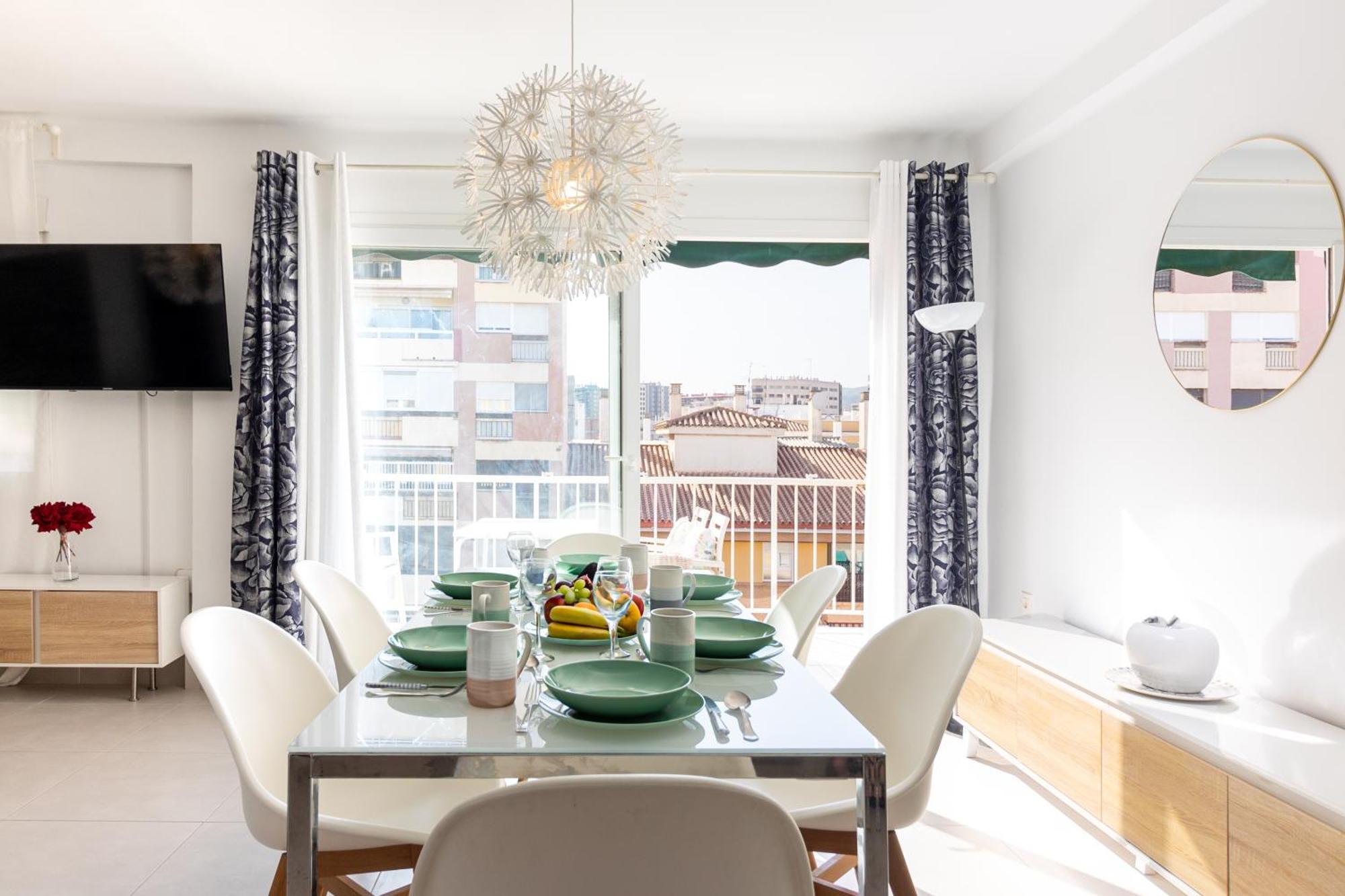 Malaga Center Flat Holidays Salitre Bagian luar foto